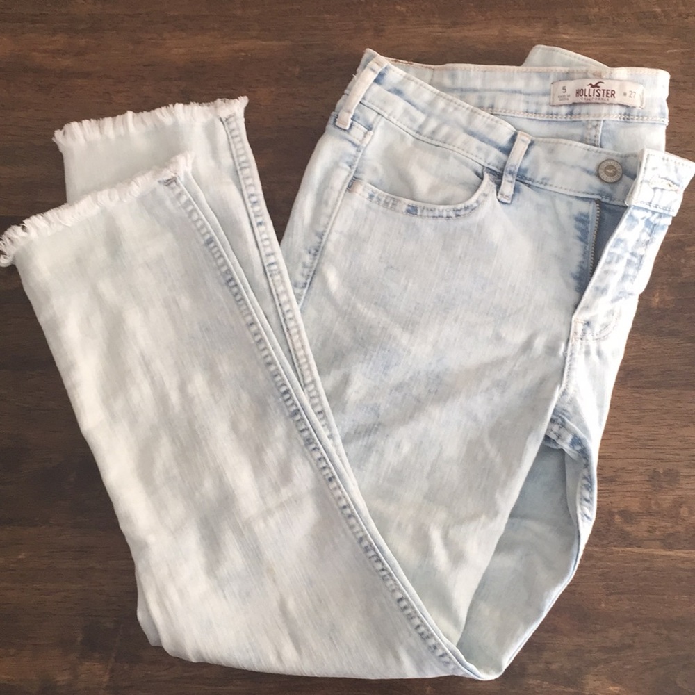 Hollister Acid-Washed Skinny Jeans